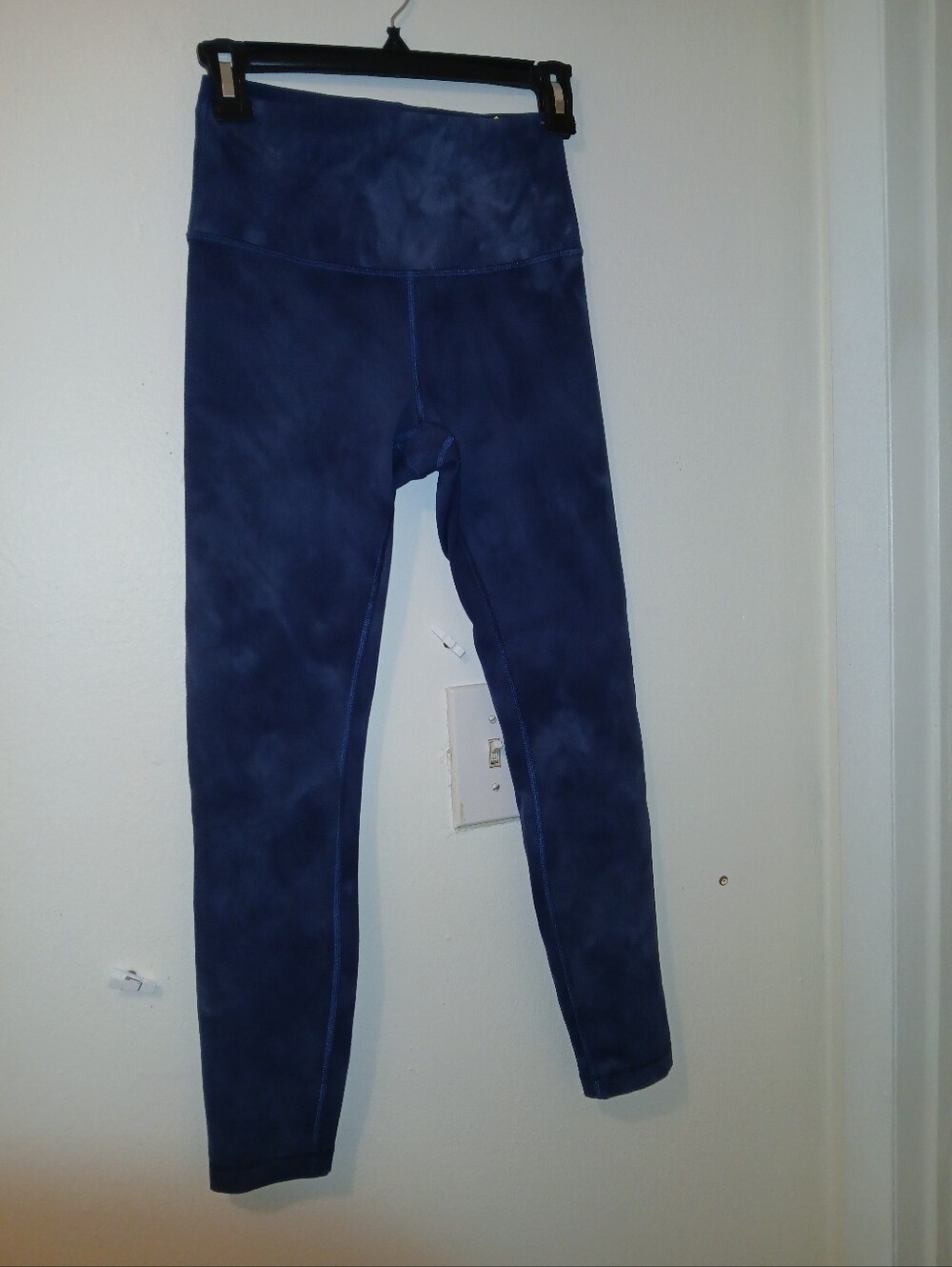 lululemon athletica Navy Blue Tie-Dye Leggings